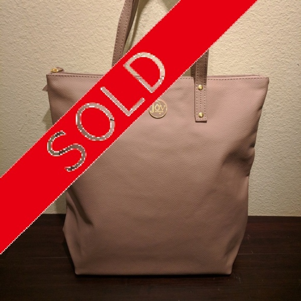 JOY Lightweight Leather Tote W/RFID